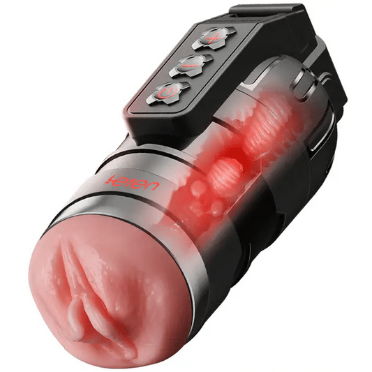 BlissRoom - 10 Vibrating Male Masturbator Stroker With Voice Mode, APP Control