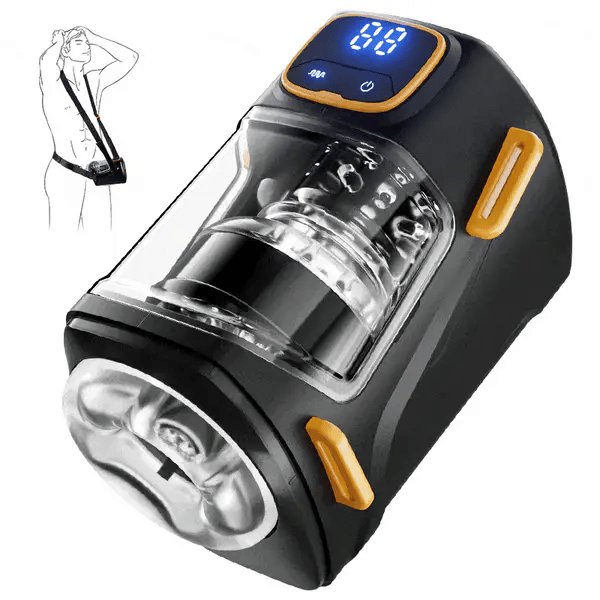 BlissRoom - Wearable Male Masturbation Cup Thrusting 300 Thrusts/Min Stroker