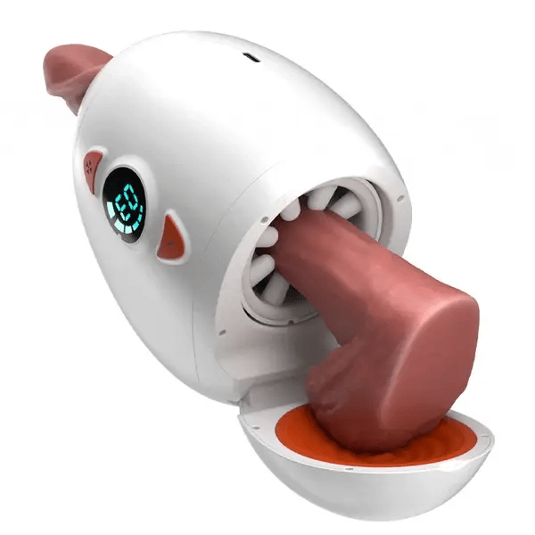 BlissRoom - Electric Male Masturbator with Rotating Piston, Glans Vibration & Testicle Massage
