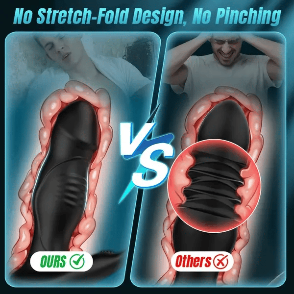 BlissRoom - 9 Wriggling Swaying Male Prostate Toy with Cock Ring