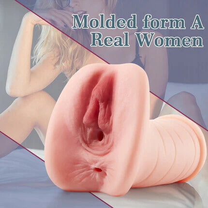 BlissRoom - 6.89' Realistic Vagina and Ass Doggy Style Male Masturbator