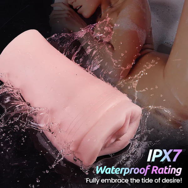 BlissRoom - 10 Vibrations 7 Frequencies 3 Intensities Simulated Masturbator Male Sex Toy