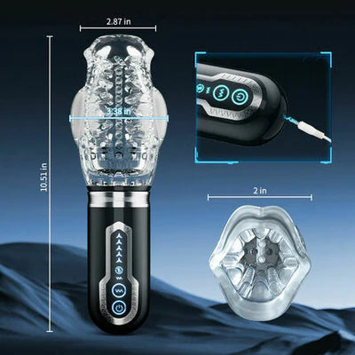 BlissRoom - Telescopic Rotation Masturbation Cup