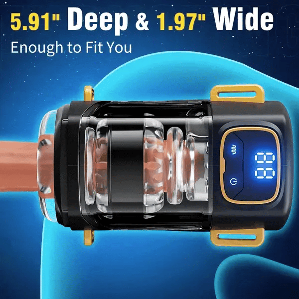 BlissRoom - Wearable Male Masturbation Cup Thrusting 300 Thrusts/Min Stroker