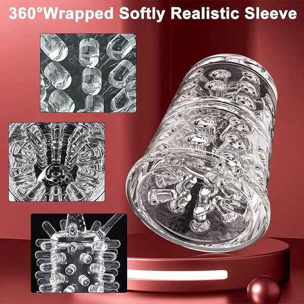 BlissRoom - 7 Sucking Rotating Licking Male Stroker Bath Masturbator