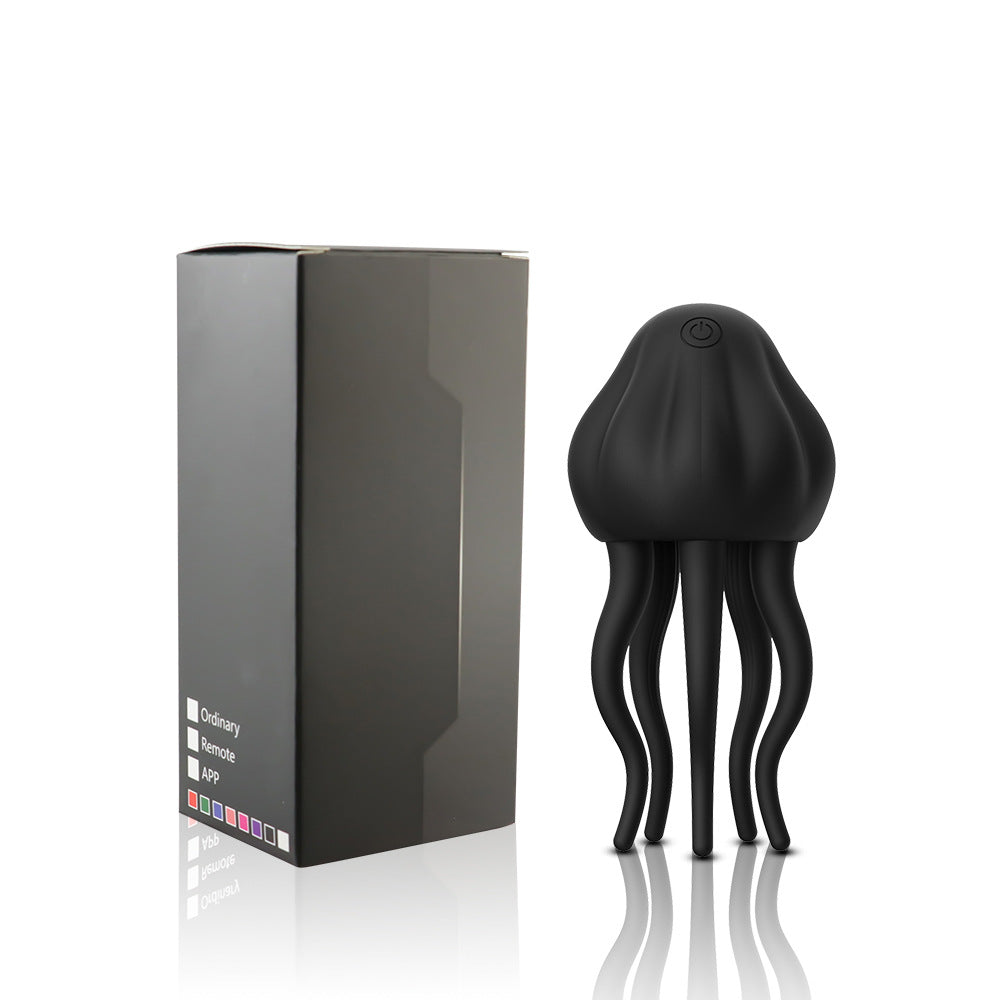BlissRoom - Little Jellyfish Vibration Trainer Male Training Penis Masturbation Cup Products Adult Products sex toys masturbardor masculino