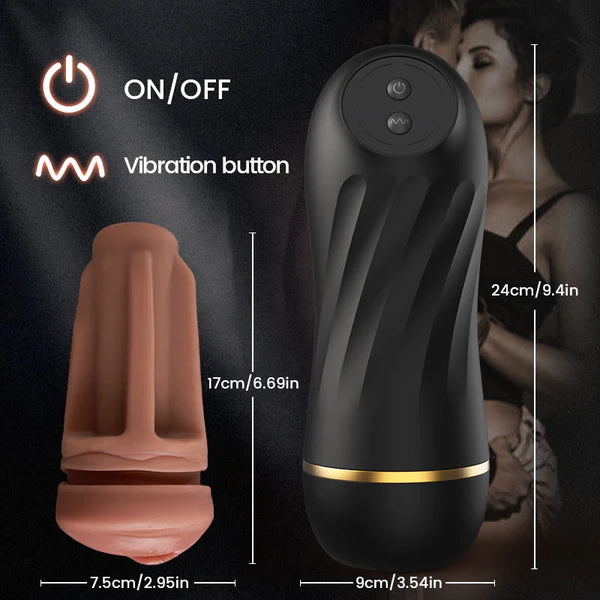 Scarlett Kiss - BlissRoom 10 Vibration 360° Textured Massage Masturbation Silent Immersive Stroker