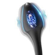 BlissRoom - Vibrating Anal Plug with Penis Rings