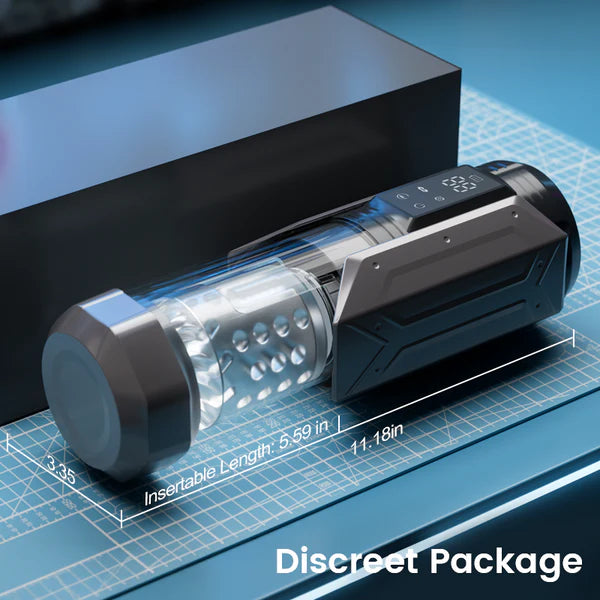 BlissRoom -100% Waterproof 4 IN 1 Automatic Masturbation Cup for Men