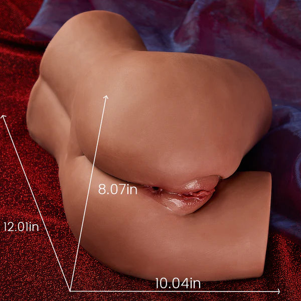 BlissRoom Lissy - 8.71 lbs Russet Petite Side Saddle Realistic Butt