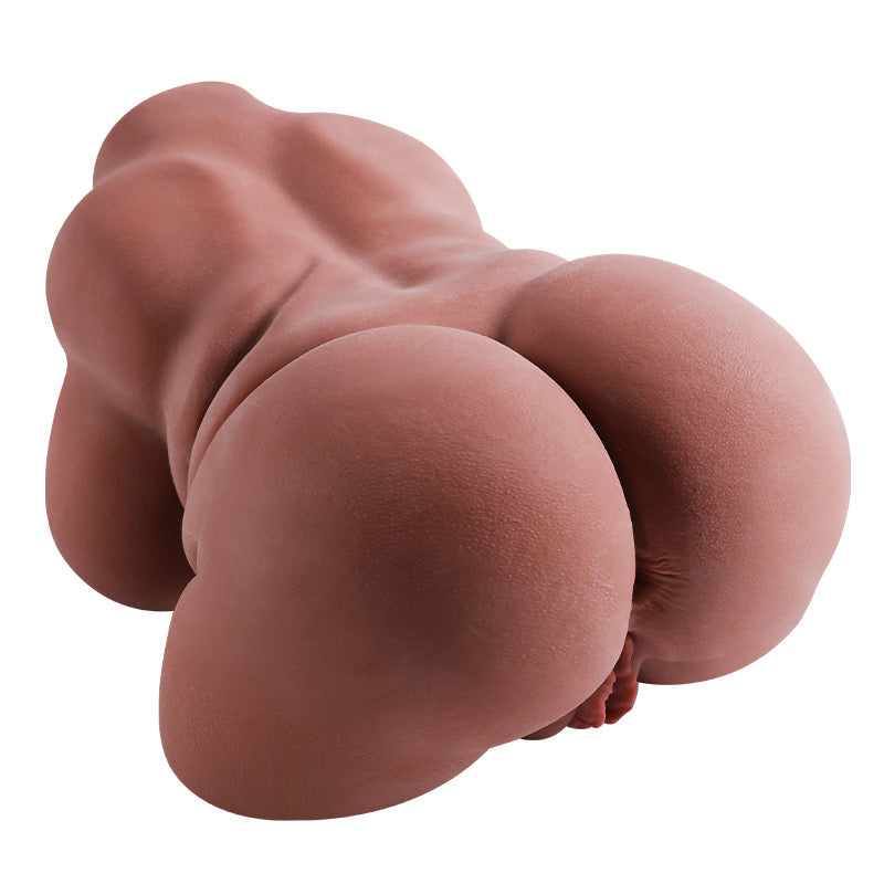 Small fat woman entity mold famous instrument vagina buttocks big butt half body buttocks mold adult male masturbator