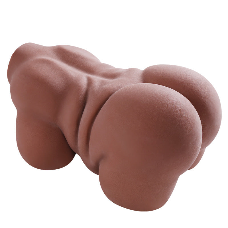 Small fat woman entity mold famous instrument vagina buttocks big butt half body buttocks mold adult male masturbator