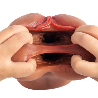 BlissRoom - Vibrating Pocket Pussy Male Masturbator with Textured Vagina