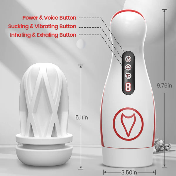 BlissRoom - Sucking Vibrating Voice Masturbator