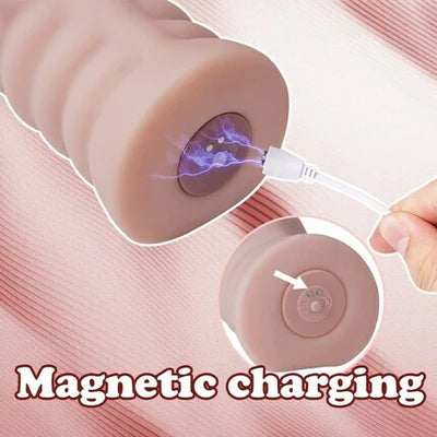 BlissRoom 10 Vibrations 3D Realistic Textured Pocket Pussy and Tight Anus Sex Stroker