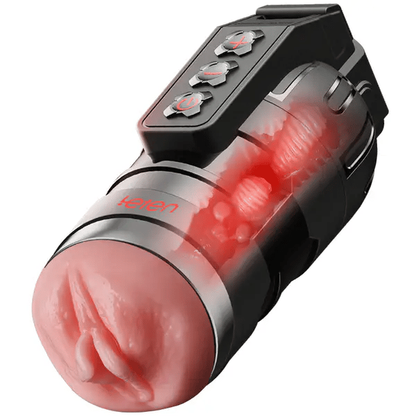BlissRoom - 10 Vibrating Male Masturbator Stroker With Voice Mode, APP Control