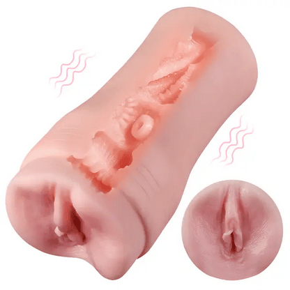 BlissRoom - 10 Vibrations 7 Frequencies 3 Intensities Simulated Masturbator Male Sex Toy