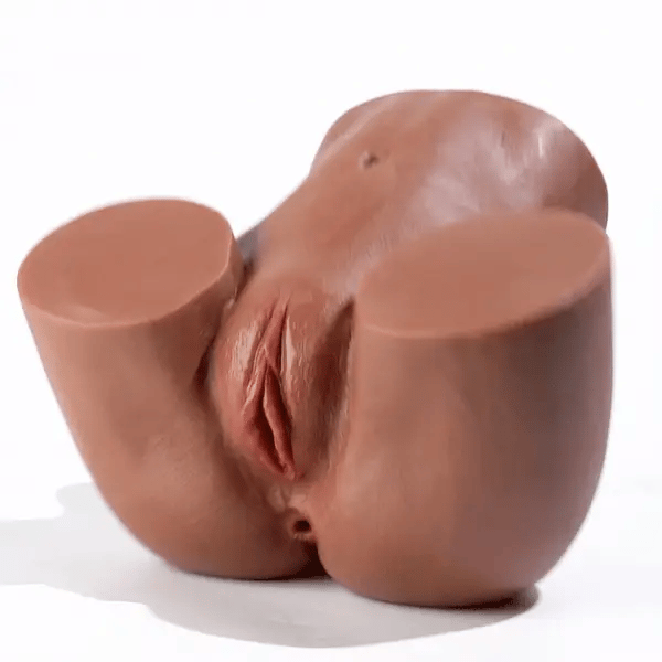 BlissRoom - [Butt Beginer] 5.3 Lbs Big Ass Brown Realistic Butt Masturbator