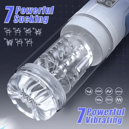 BlissRoom - 5 IN 1 Function Male Stroker Masturbator & Penis Pump