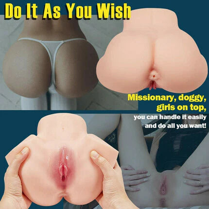 BlissRoom - 4.2 lbs Thoroughly Exposed Pussy Ass Masturbator