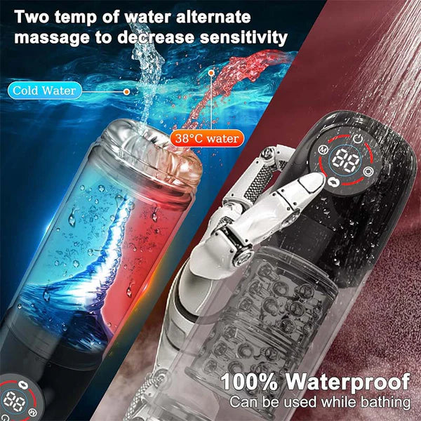 BlissRoom - 7 Sucking Rotating Licking Male Stroker Bath Masturbator