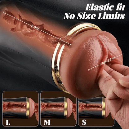 Scarlett Kiss - BlissRoom 10 Vibration 360° Textured Massage Masturbation Silent Immersive Stroker