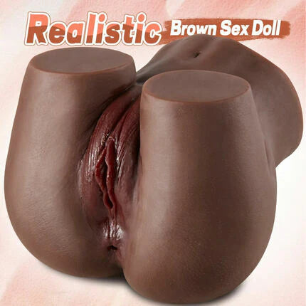 BlissRoom Elowen - 4.5 LBS Chocolate Anal Realistic Butt Male Masturbator