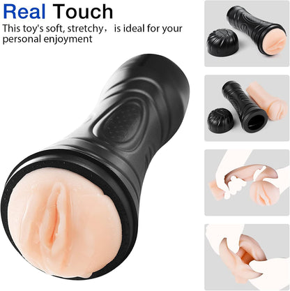 Sex Machine Male Masturbators, Realistic Pocket Pussy Man Sex Toys Masturbation Cup