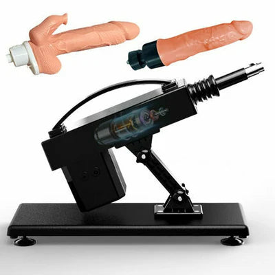 BlissRoom - Automatic Heating Swinging Vibrating Sex Machine with Dildo 14.6 Inch