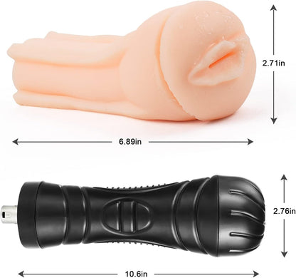 Sex Machine Male Masturbators, Realistic Pocket Pussy Man Sex Toys Masturbation Cup
