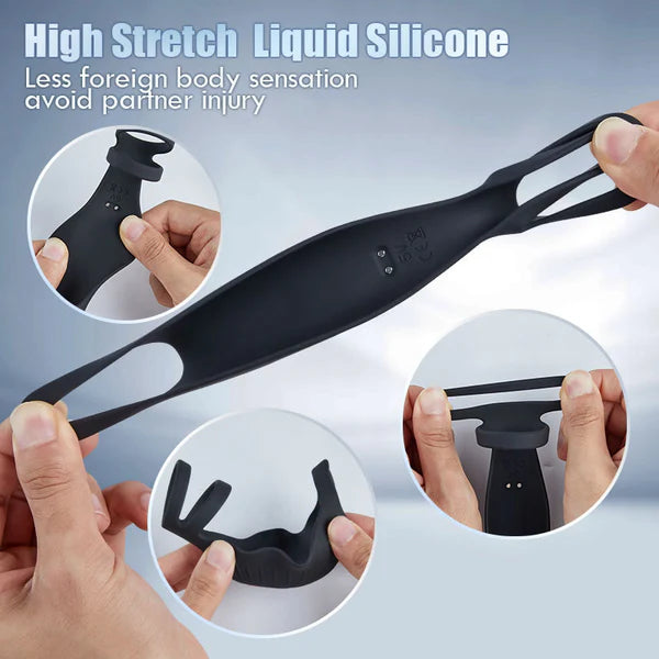 BlissRoom - Vibrating 2 IN 1 Cock Ring