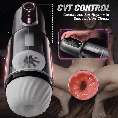 BlissRoom - CVT Control Sucking Thrusting Rotating Erection Aid Masturbator