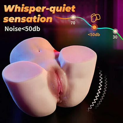 BlissRoom - Vibrating Butt with Dual Channel 5.5 lbs