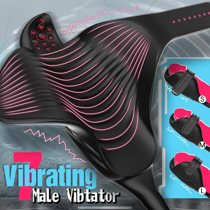 BlissRoom – Thrusting & Vibrating Glans Trainer for Intense Penis and Anal Stimulation