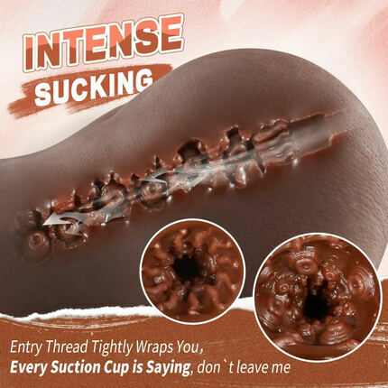 BlissRoom Elowen - 4.5 LBS Chocolate Anal Realistic Butt Male Masturbator