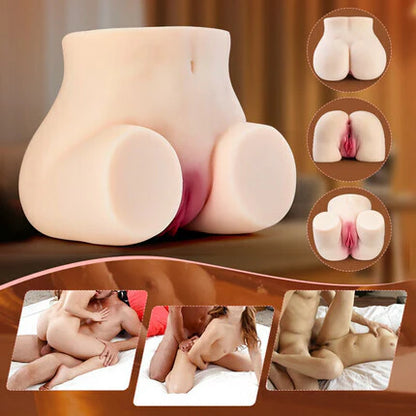 BlissRoom - 5 Sucking Realistic Vagina and Ass Masturbator 6.6 LBS