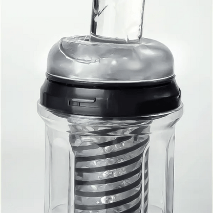 BlissRoom - Galaku Manual Spiral Suction Male Stroker with Textured Sleeve