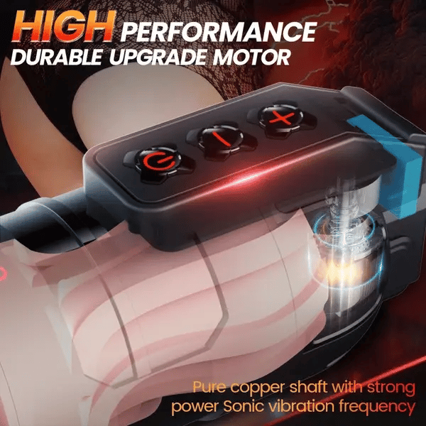 BlissRoom - 10 Vibrating Male Masturbator Stroker With Voice Mode, APP Control