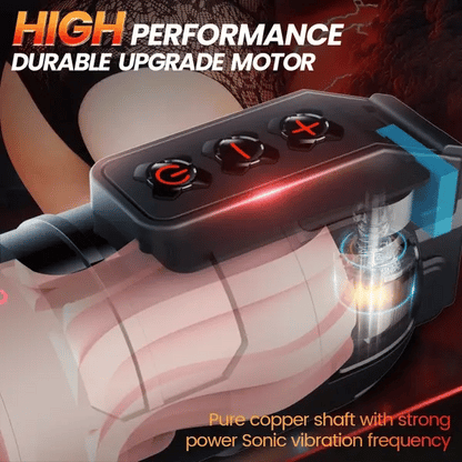 BlissRoom - 10 Vibrating Male Masturbator Stroker With Voice Mode, APP Control