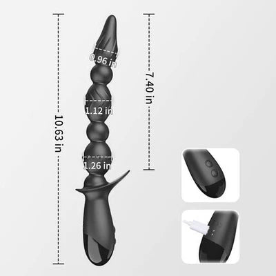 BlissRoom - Vibration Anal Beads Prostate Massager