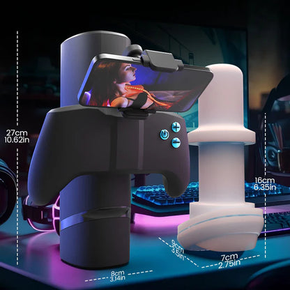 BlissRoom - Thrust 10-Mode Stroker – Interactive Gamepad Design with Adjustable Phone Stand