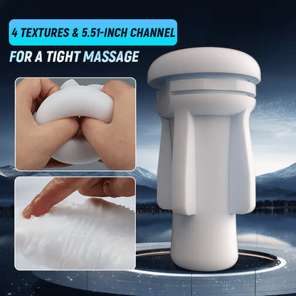 BlissRoom - Automatic Lubrication 8 Thrusting & Sucking Handheld Male Stroker