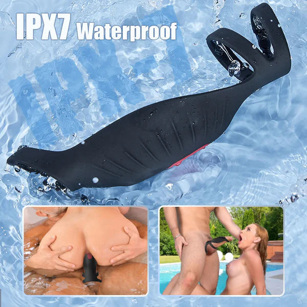 BlissRoom - Vibrating 2 IN 1 Cock Ring