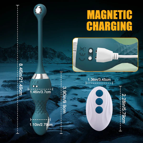 BlissRoom - Rotating Clitoral Vibrator & Prostate Massager for Couple