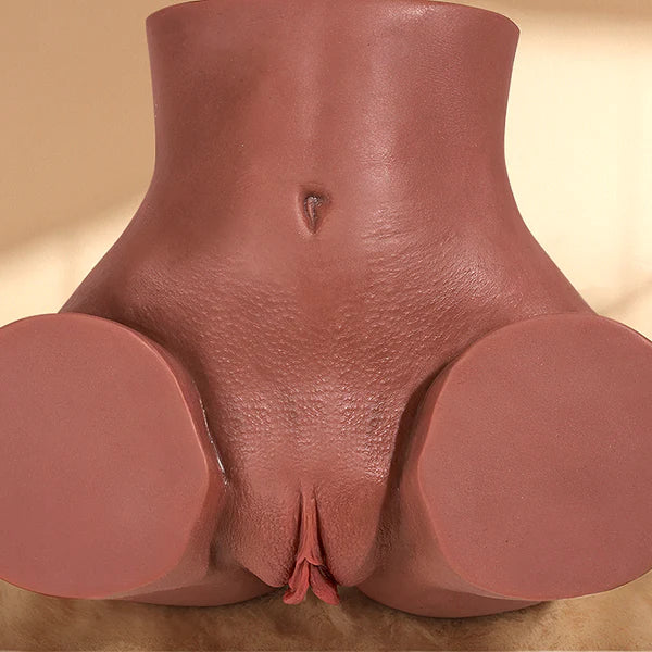 BlissRoom - [Butt Beginer] 5.3 Lbs Big Ass Brown Realistic Butt Masturbator