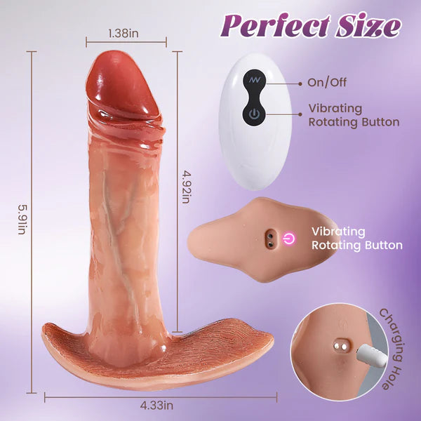 BlissRoom - Thrusting Dildo Shape Prostate Massager