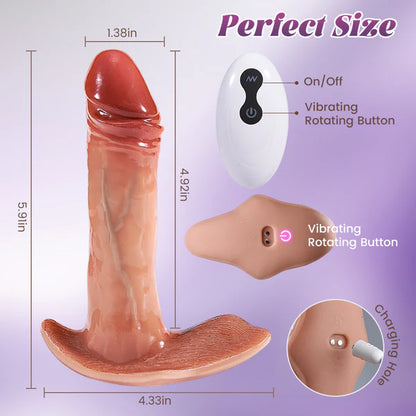 BlissRoom - Thrusting Dildo Shape Prostate Massager