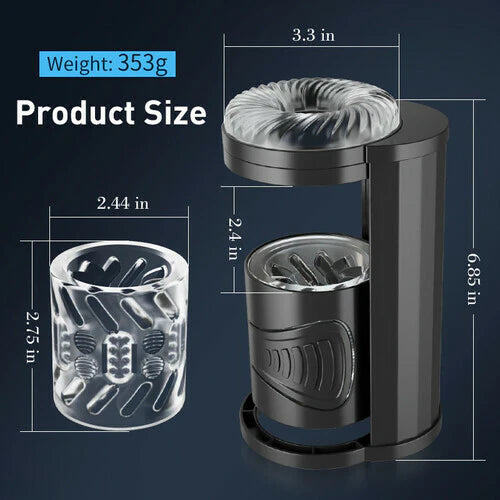 BlissRoom - Style Manual Thrusting & Squeezing Detachable Multifunctional Male Stroker