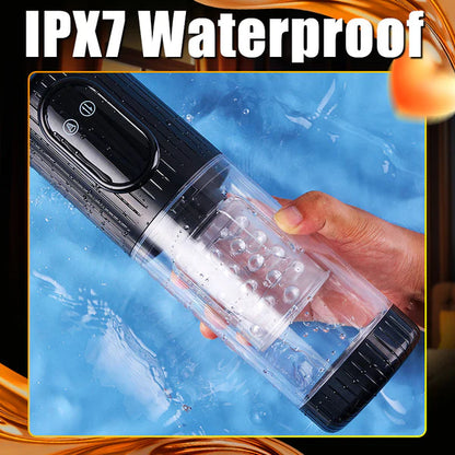 BlissRoom - 4 Suction 5 Thrusting Rotating 3 in 1 Oral Sex Stroker