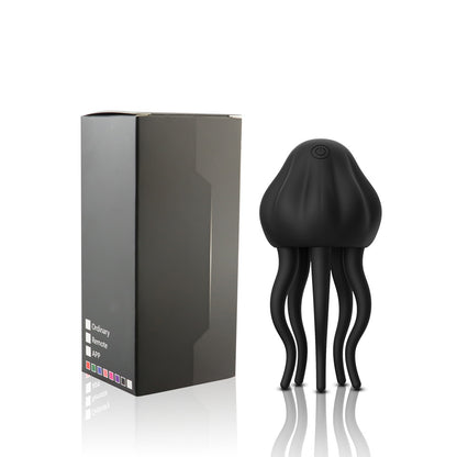 BlissRoom - Little Jellyfish Vibration Trainer Male Training Penis Masturbation Cup Products Adult Products sex toys masturbardor masculino